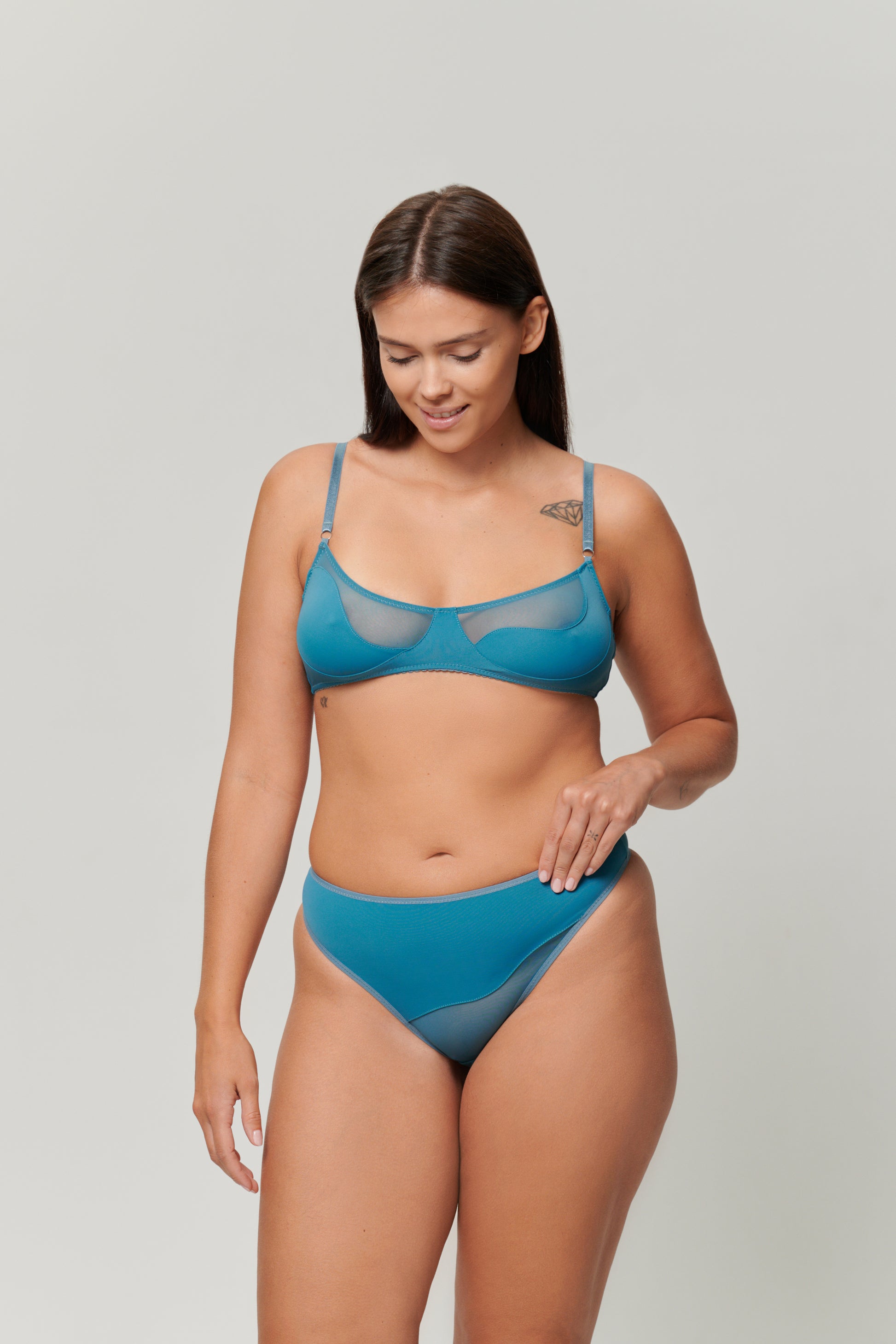 Mesh Soft Set Teal