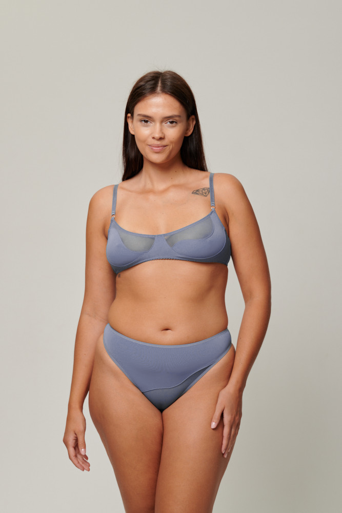 Mesh Soft Bra Moonstone