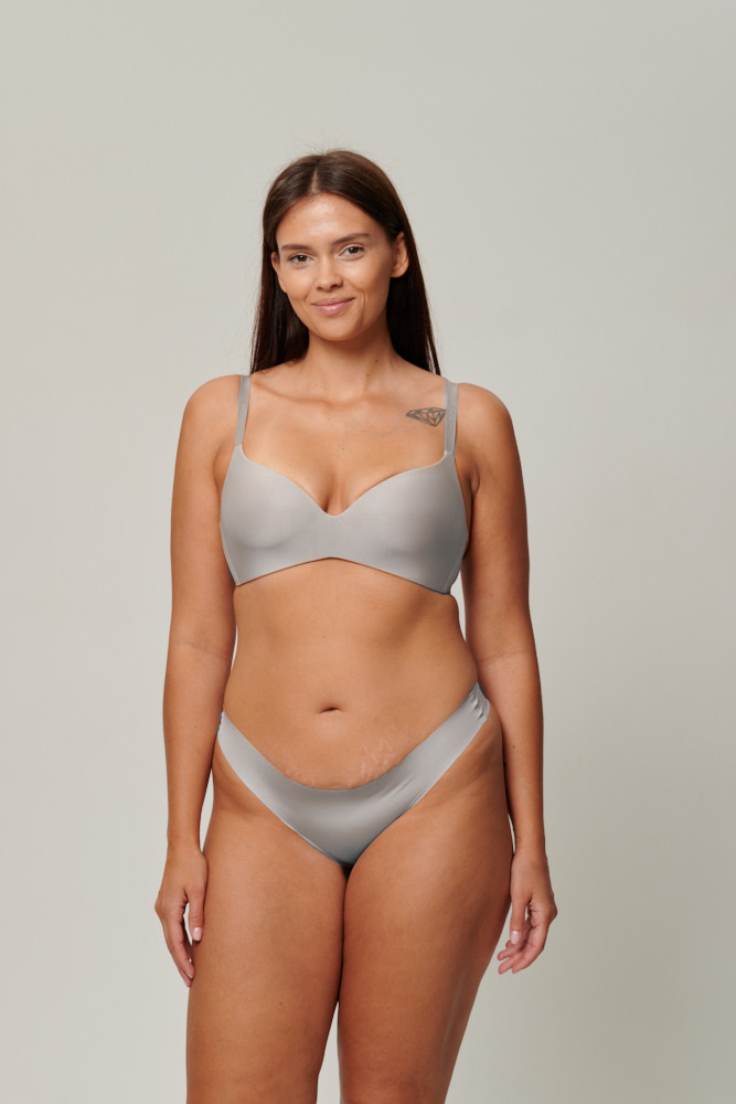 Smooth Thong Cool Grey