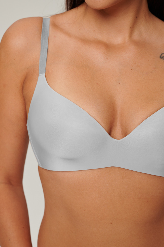 Smooth Contour Bra Cool Grey