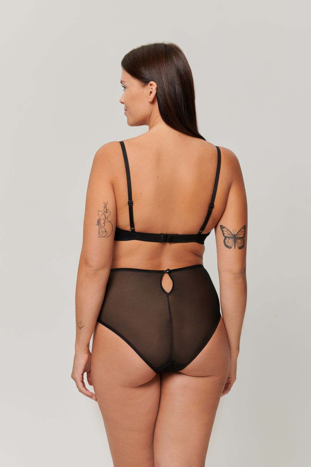 Mesh Brief Black
