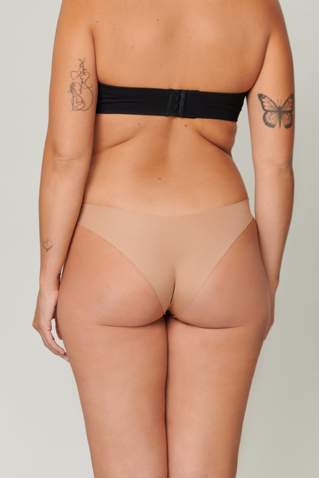 Microfiber Invisible Thong Nude
