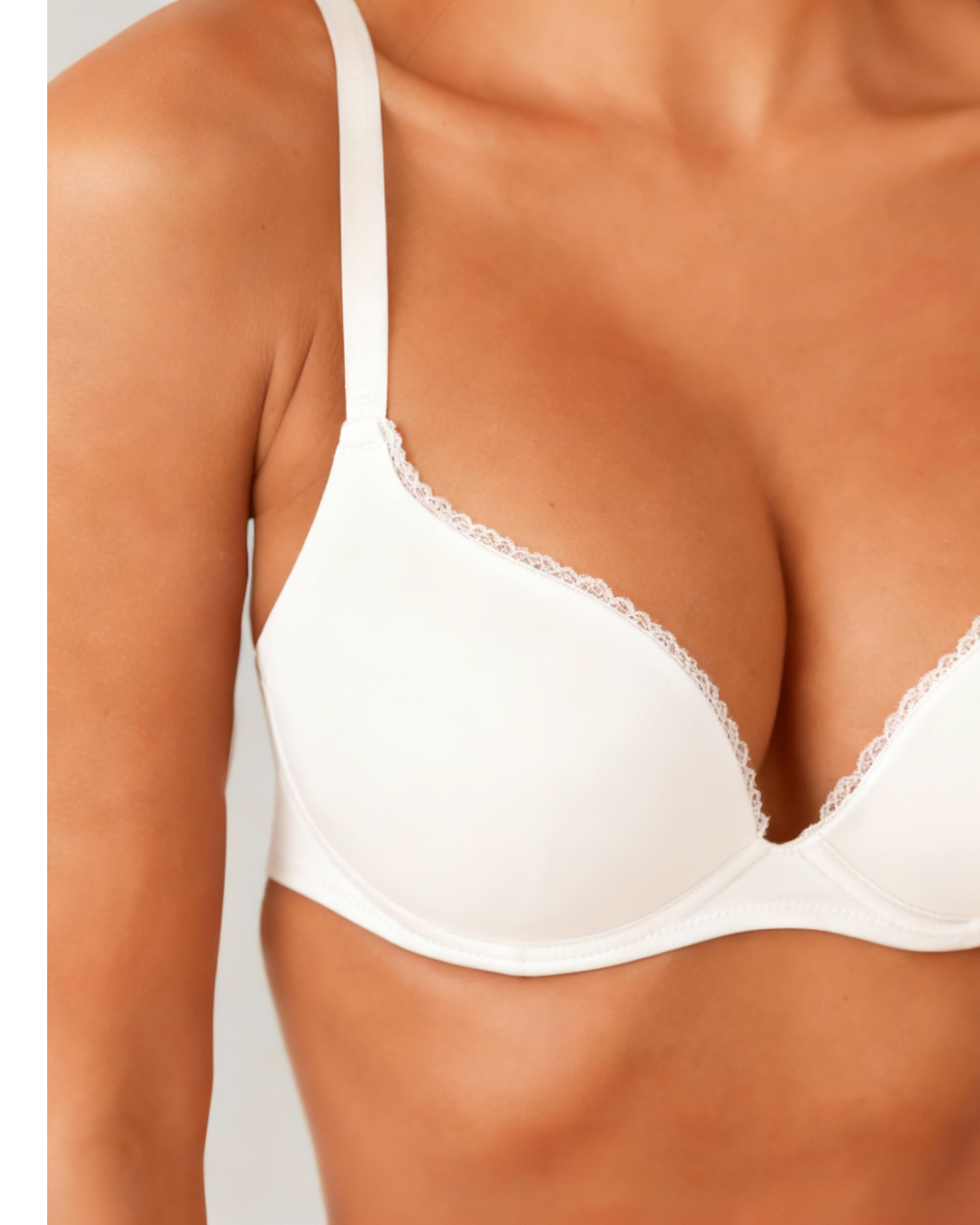 Everyday Push-Up T-Shirt Bra White
