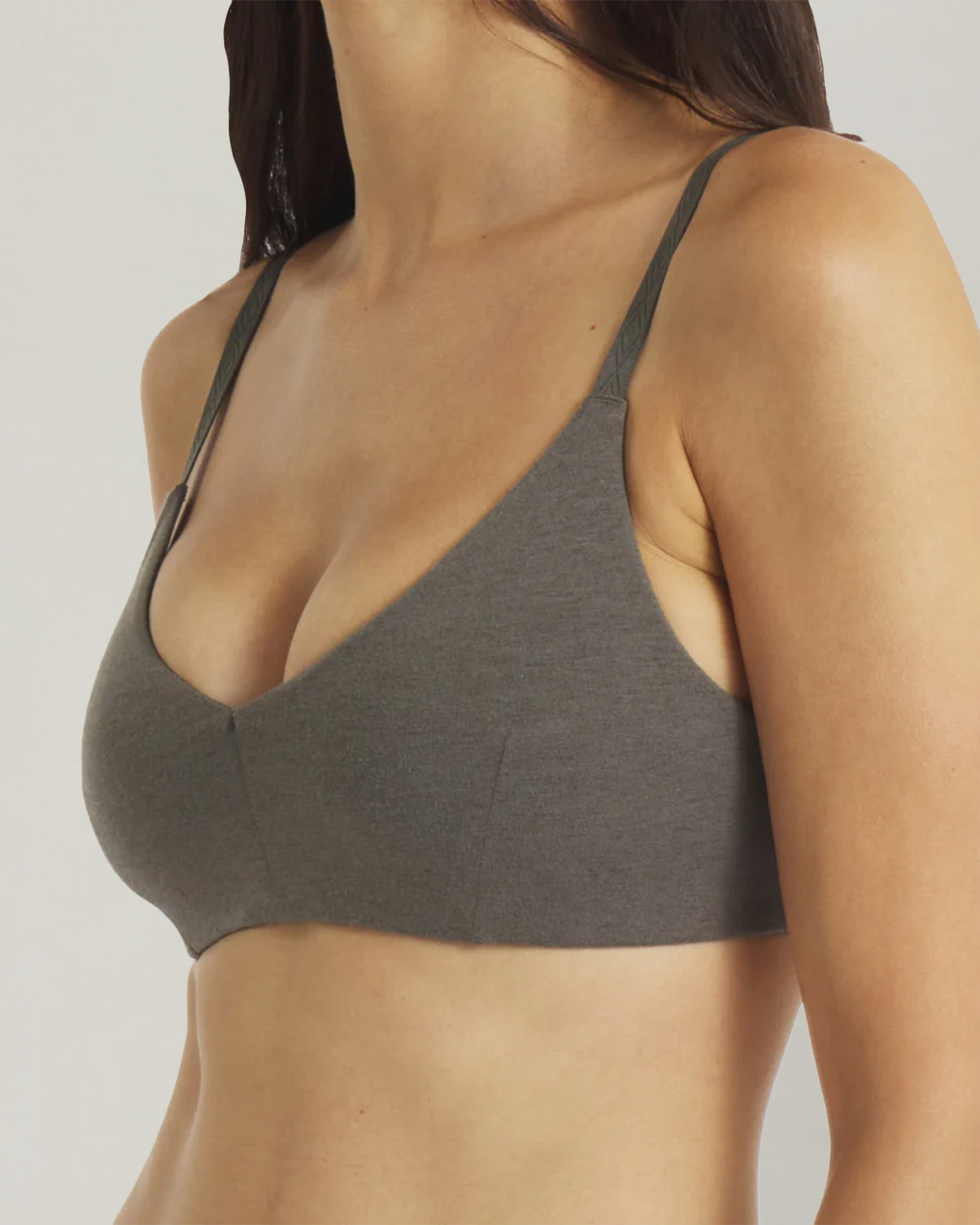 EcoSoft Cotton Triangle Bralette